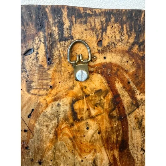 Vintage Butter Mold Style Wall Plaque 1971